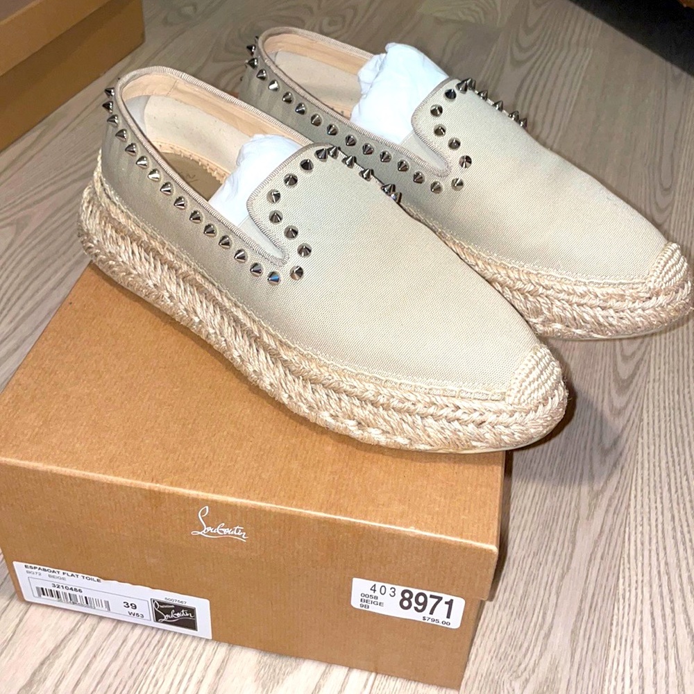 Louboutin espadrilles